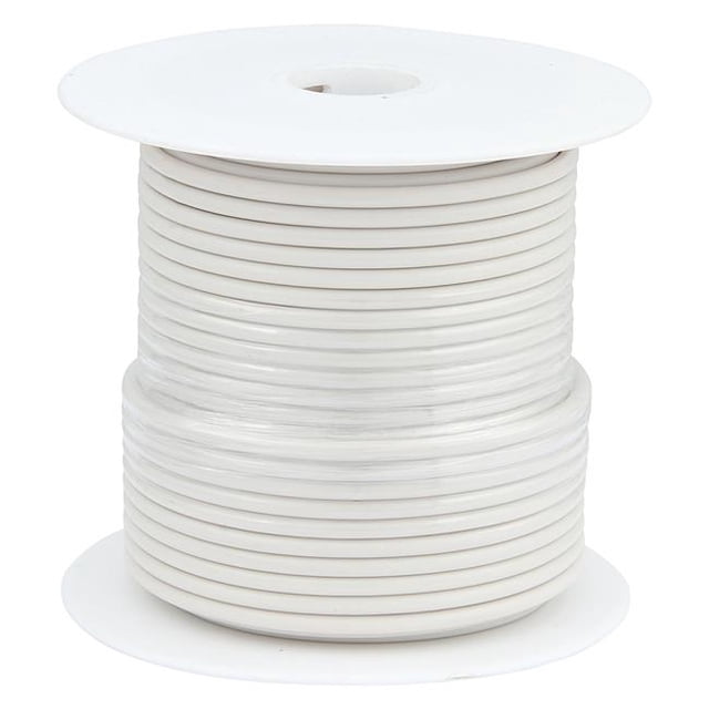 Allstar Performance ALL76512 Fil Primaire Blanc 100 Pi. 20 AWG