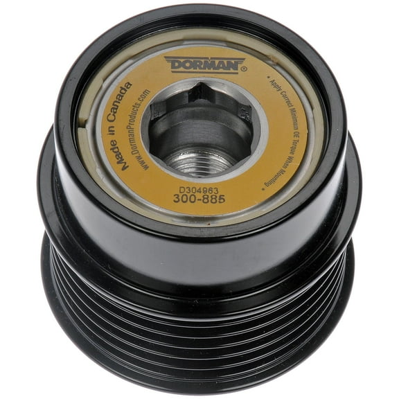 Dorman 300-885 Alternator Pulley for Specific Chrysler / Dodge / Jeep Models
