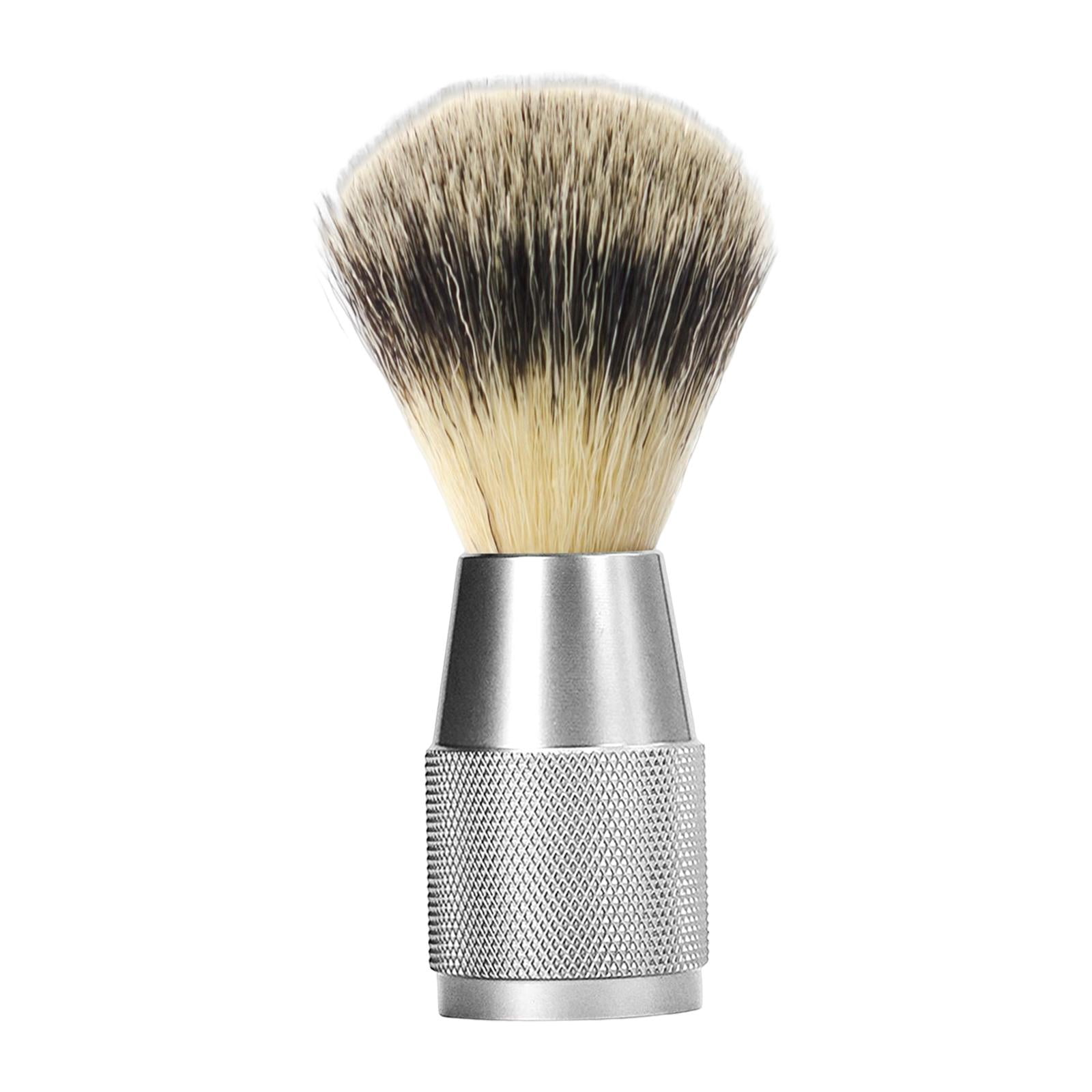 Hair Shaving Brush Nylon Bristles Hair Salon Shave Brush Length 4.3inch
