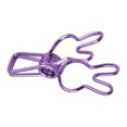 thumbnail image 1 of 20 Pcs Pince à Ressort à Liant Métallique Creux Polyvalent, Forte Force de Serrage avec Conception Creuse pour Documents, Certificats, et Plus Encore, 1 of 8