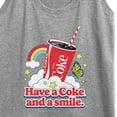 thumbnail image 3 of Coca-Cola - Have A Coke And A Smile  - Women's Racerback Tank Top, 3 of 5