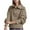 Khaki -Tops, variant on BVOFAR Womens Half Zip Pullover Sweaters Cozy Lapel Collar Knitted Jumpers Oversized Long Sleeve Soft Tops Casual Solid Color Top