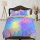 thumbnail image 1 of Juego de Funda Nórdica Infantil Escamas de Pez Sirena Colores Degradados, Ropa de Cama Infantil, Niños, 1 of 4