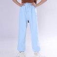 thumbnail image 7 of breaise Girls Sweatpants Casual Wide Leg Palazzo Pants Summer BohoHigh Waist Casual Lounge Pant 2025 Beach Travel Vacation Outfits, 7 of 7