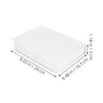 thumbnail image 2 of 3 Pcs Coffee Table Decor Fake Books for Decoration Bookshelves Office White, 2 of 8