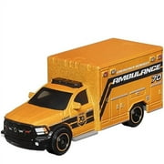 Matchbox Moving Parts 70 Years Special Edition Die-Cast Vehicle - HMV12 ~ Inspired by 2019 Ram Ambulance ~ 5/5 Orange and Black