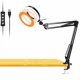 thumbnail image 2 of Lámpara circular para escritorio Workbench Light, 8 pulgadas, USB, con abrazadera giratoria, 2 of 9