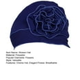 thumbnail image 7 of Chemo Headwear for Women with Hair Loss Elastic Chemotherapy Hats with Flower Multifunctional Breathable Beanie for Sleep Outdoor Activities, 7 of 7