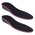 thumbnail image 1 of EeaseMX Plantillas deportivas Healifty de EVA (1 par), absorbentes del sudor y con almohadillas amortiguadoras de 3 cm de grosor (negras y rojas)., 1 of 7