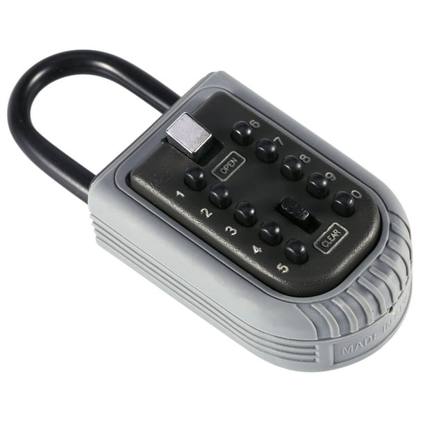 Key Lock Box 10 Digit Combination Hide Key Lock Box Storage Wall Mount