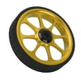 thumbnail image 4 of 82mm Easy Wheel, Large Bearing Folding Bike Easy Wheel Lightweight  For Folding Bike Gold, 4 of 8