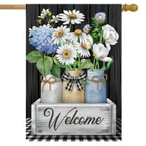 Briarwood Lane Crated Mason Jars Spring House Flag