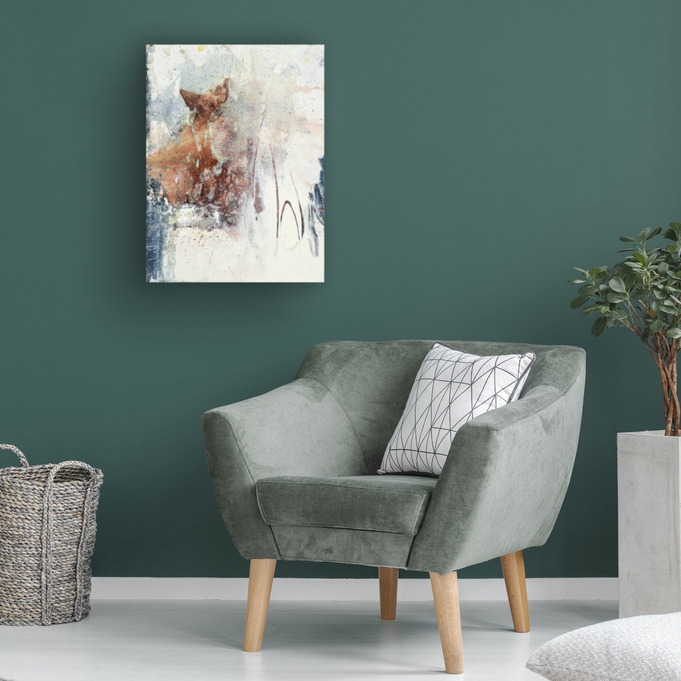 Canvas Wall Art - Deb Chaney 'Miracle Beach' Wall Art for Living Room, Bedroom, or Office Décor by Trademark Fine Art - 14 x 19 Inches