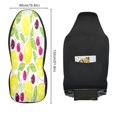 thumbnail image 3 of Lemons cherries summer pattern fruit Car Seat Cover 2 Piece Set Saddle Blanket Carseat Universal Fit for Vehicle Sedan SUV, 3 of 5