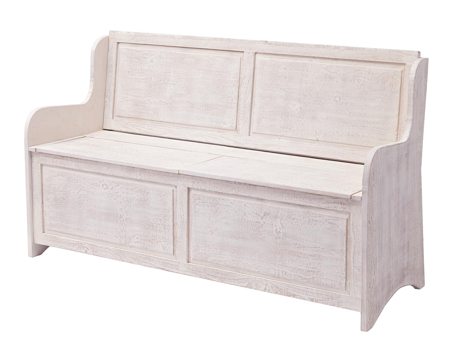 Signature Design by Ashley Dannerville Antique White Storage Bench