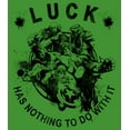 thumbnail image 2 of Boy's Marvel Avengers St. Patrick's Day Luck has Nothing to Do With It Graphic Tee Kelly Green Medium, 2 of 4