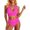 Red, variant on Womens Tummy Control Bathing Suits Modest Bikini Sets Twist Front Two Piece High Waisted Halter Bikini Sets (Black XL)