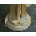 thumbnail image 3 of Treated Pine Star Design Pub Stool, 3 of 3