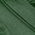 thumbnail image 7 of Womens Elegant Long Sleeve Short Dress Wedding Guest Crewneck Cocktail Dresses Army Green XXL, 7 of 7