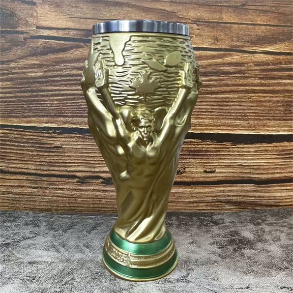 2026 Trophy Beer Glass, Premium Soccer Themed Beer Glasses for Men, Novelty  Trophy Shape for Game Day Parties, Man Cave & Football Fan Gifts
