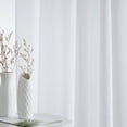 thumbnail image 5 of THD Scarlett Semi Sheer Pocket Top & Back Tab Lightweight Window Curtains Drapery Panels, 2 Panels, 5 of 5