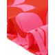 thumbnail image 5 of INSPIRAR CHIC Blusa de Cuello Cuadrado Floral para Mujeres, Casual, con Mangas Cortas Abullonadas, Top de Verano, Rojo M, 5 of 6