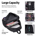 thumbnail image 4 of Easygdp Snake And Flower Mochila para Niños y Niñas con Set de Caja de Almuerzo y Estuche para Lápices 3 en 1, Mochila Escolar Estampada para Adolescentes, 4 of 7