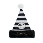 Disney Nightmare Before Christmas Jack Skellington Santa Hat Black