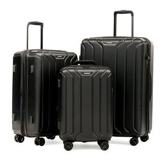 SHOWKOO 3-Piece Hardshell Luggage Set with Double Spinner Wheels