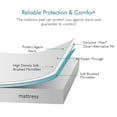 thumbnail image 4 of JML Quilted Fitted Mattress Pad, Full, 4 of 7