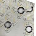 thumbnail image 5 of Ambesonne Vintage Grommet Curtain, Farm Florals Swirl, 50" x 63", Charcoal Grey Marigold, 5 of 6