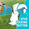 thumbnail image 4 of LIEVUIKEN Retractable Dog Leash Automatic Telescopic Tractor Dog Tape, Pet Tape 10/16 FT Durable and Convenient, with Non-Slip Handle, Suitable for Sm_Gift Of G, 4 of 4