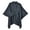 Black, variant on Elegant Women's Winter Warmth Shawl Wrap Cape Cardigan Open Front Soft Poncho Cozy Outerwear Layer