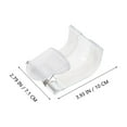 thumbnail image 2 of ELAYARD 1Pack Lumbar Support Exercise White Lightweight Stand for Musicians, 2 of 8