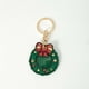 thumbnail image 5 of Adornos navideños, adornos navideños, regalos navideños, corona navideña, funda protectora de cuero, llavero, colgante para equipaje o accesorio colgante., 5 of 7