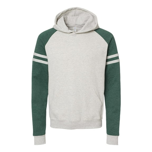 Jerzees NuBlend Varsity Color-Block Hooded Sweatshirt - 97CR