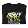 thumbnail image 4 of Motley Crue - Triangle Logo Unisex T-Shirt - Black - Small, 4 of 7