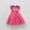 Hot Pink, variant on NAISIBABY Girls Tutu Dresses, Fluffy Ruffle Cute Bow Fashion Summer Casual Tulle Party Sundress Hot Pink 8T