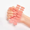 thumbnail image 4 of Pegatinas de uñas de Gel semicurado, tiras de uñas de Gel francés, parches deslizantes, lámpara UV, cubierta completa, 16 puntas, 4 of 7