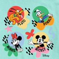 thumbnail image 2 of Disney - Mickey, Minnie, Pluto & Donald - Happy Bubble - Youth Short Sleeve Graphic T-Shirt, 2 of 5