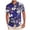 Shirt - A03 Purple, variant on Maqroz Men's Floral Print Hawaiian Shirt Plus Size Short Sleeve Button Down Casual Beach Shirts Tropical Summer Vacation Holiday Tops with Pocket