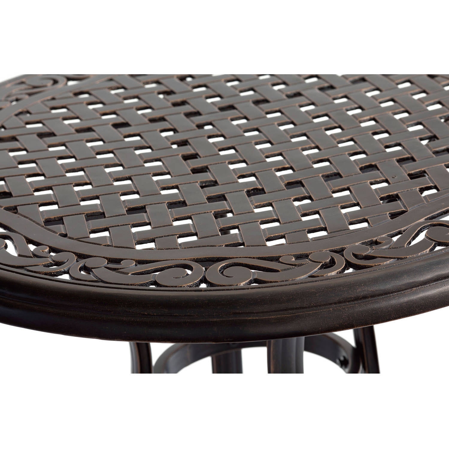 Cambridge Seasons 3-Piece Outdoor Bistro Set with Swivel Rockers