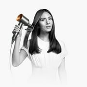 Restored Dyson Supersonic Hair Dryer, Ionic Anti-Static Technology, All Hair Types, Nickel/Copper