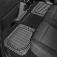 thumbnail image 3 of CAT CAMT-9014 (4-Piece) Deep Dish Rubber Truck Floor Mats, Trim To Fit for Car Truck SUV & Van, All Weather Total Protection Durable Liners Heavy Duty Odorless, 3 of 9