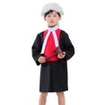 thumbnail image 1 of Juego De Rol De Disfraces Para Ni?os, Juego De Simulación Para Ni?os Peque?os, Regalo De A?o Nuevo, Traje De Juez Sunnimix Traje de juego de rol, 1 of 7