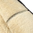 thumbnail image 4 of LEKWK Sherpa Lined Jacket for Men Full Zip Heavyweight Hooded Coat Thick Fleece Outerwear Winter Thermal Warm Parka Top, 4 of 7