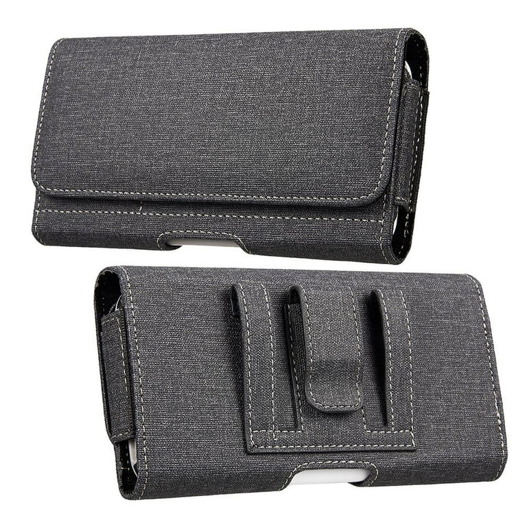 Black nylon book wallet