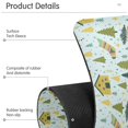thumbnail image 4 of Yayeee Faucet Mat for Kitchen Sink 14.7" Diatomite Long Splash Guard Pad, Whimsical Christmas Pattern, 2 Pack, 4 of 7