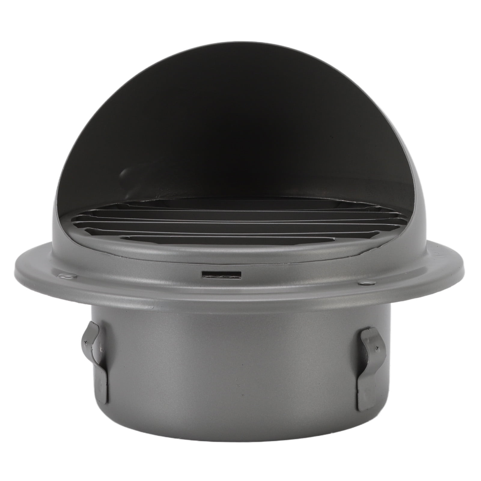 Riousery Stainless Steel Round Air Vent Louvered Cover 5.9 inches / 15 cm Waterproof Windproof External Wall Vent Outlet for Home Ventilation System