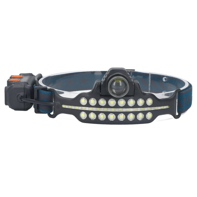 Faro, Banda De Luz Frontal LED, Interruptor Antideslizante, Buen Efecto De Condensación, 7 Marchas Para Acampar